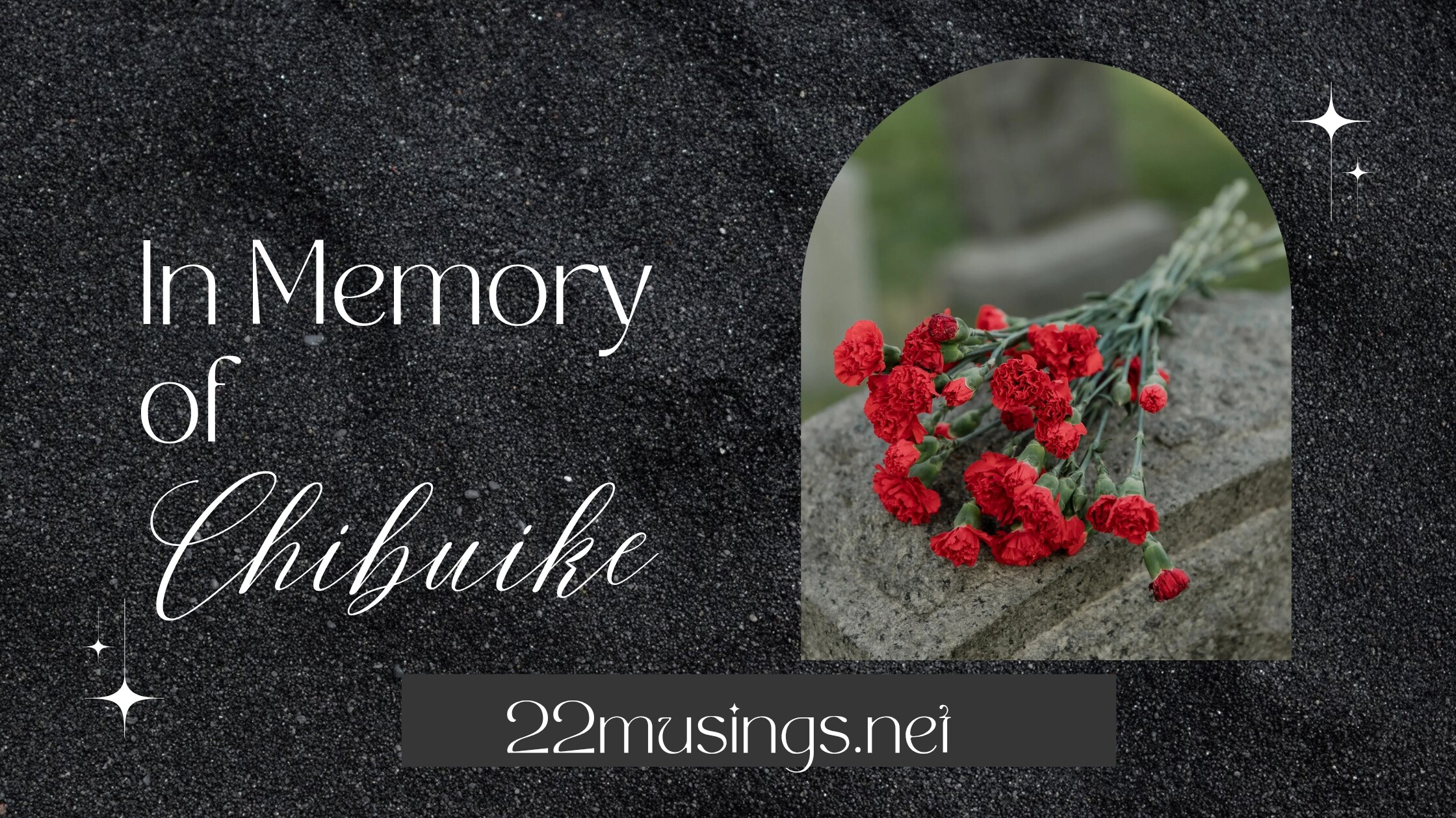Read more about the article In Memory of Chibuike
